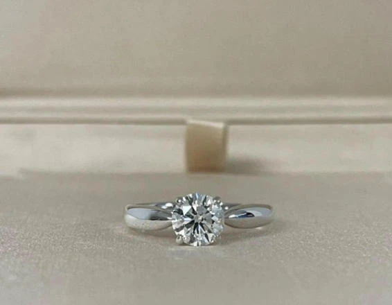 Display of Lab-Grown Diamond Rings