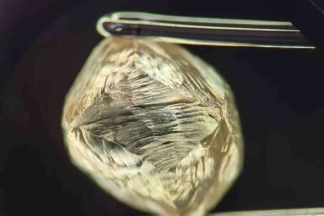 Inspecting rough diamonds
