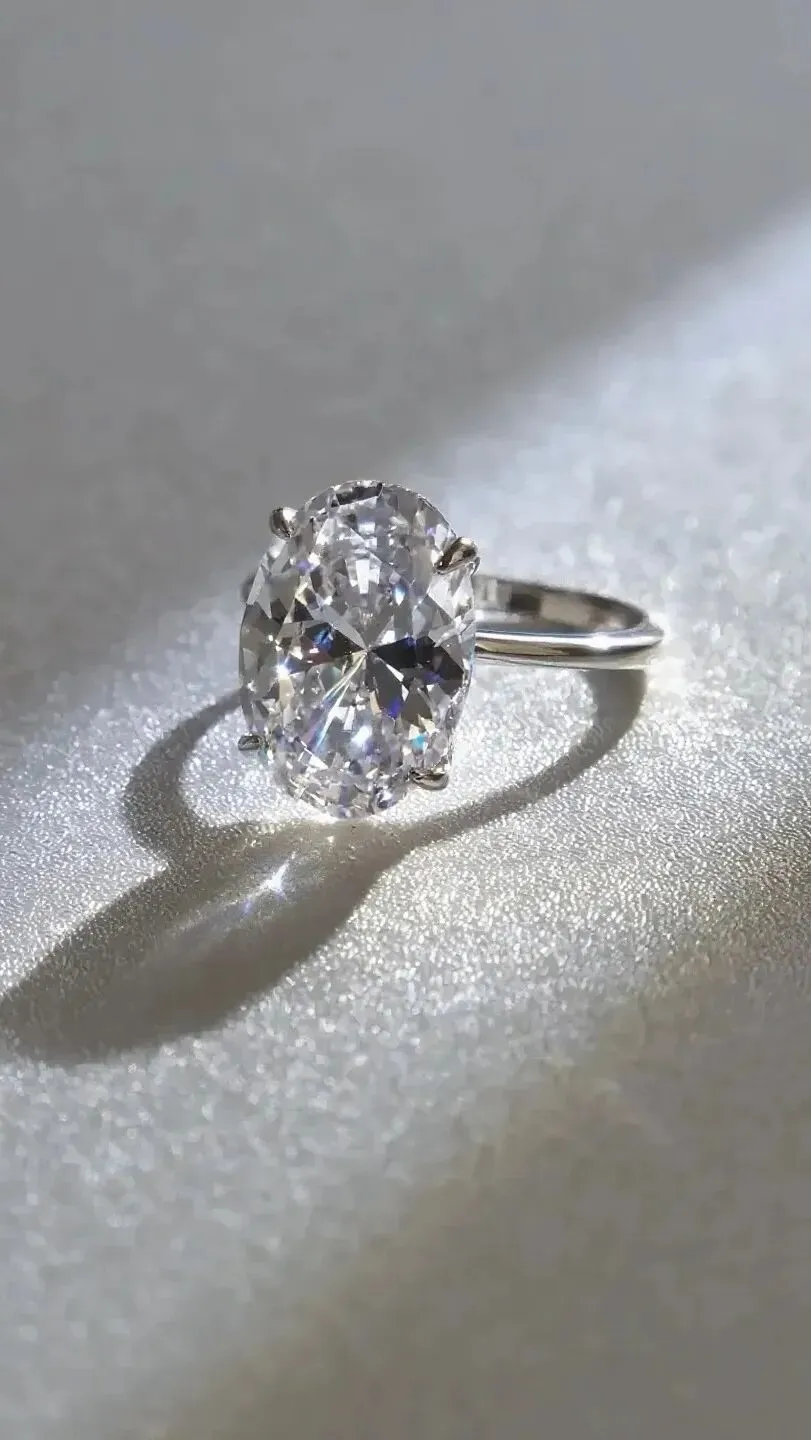 Display of Finished Diamond Rings 1