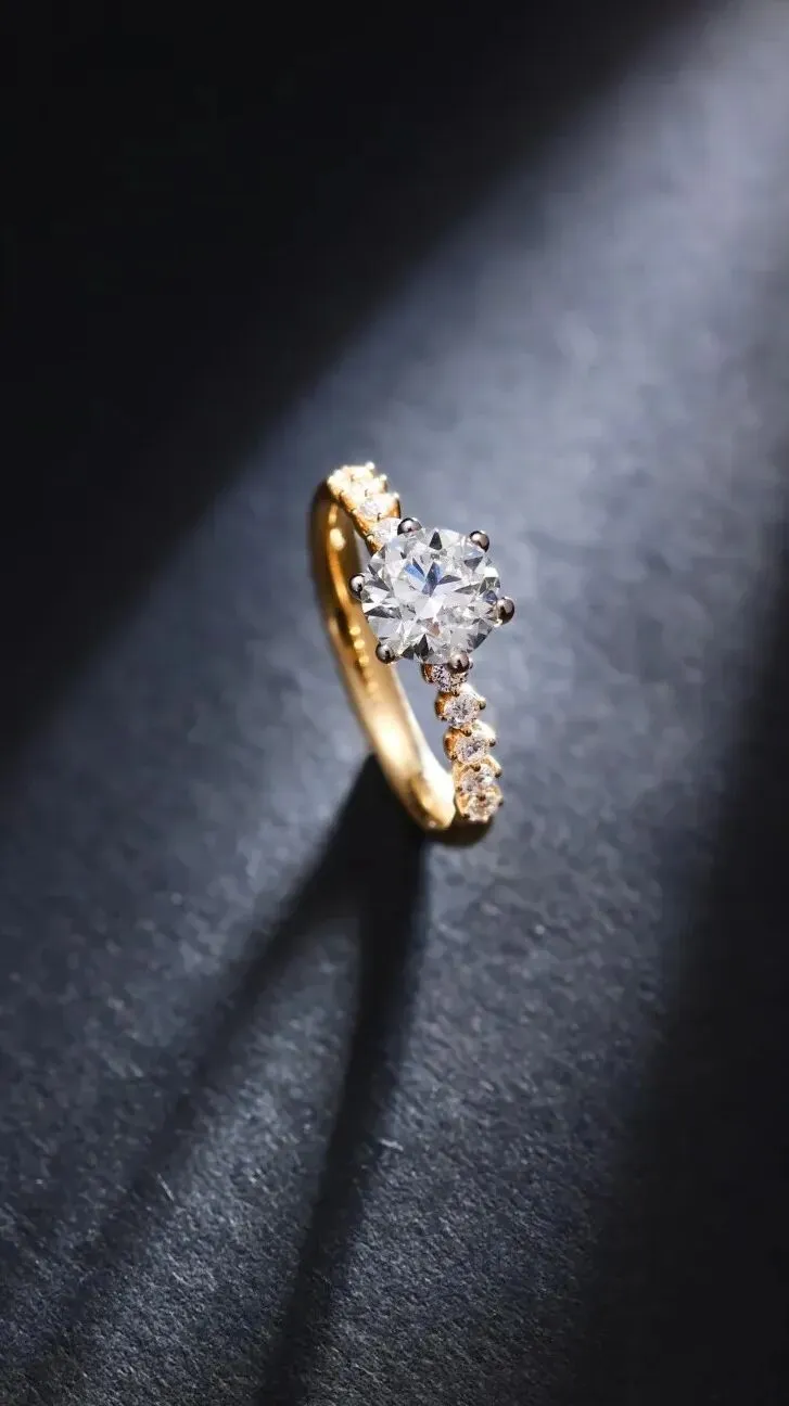 Display of Finished Diamond Rings 3