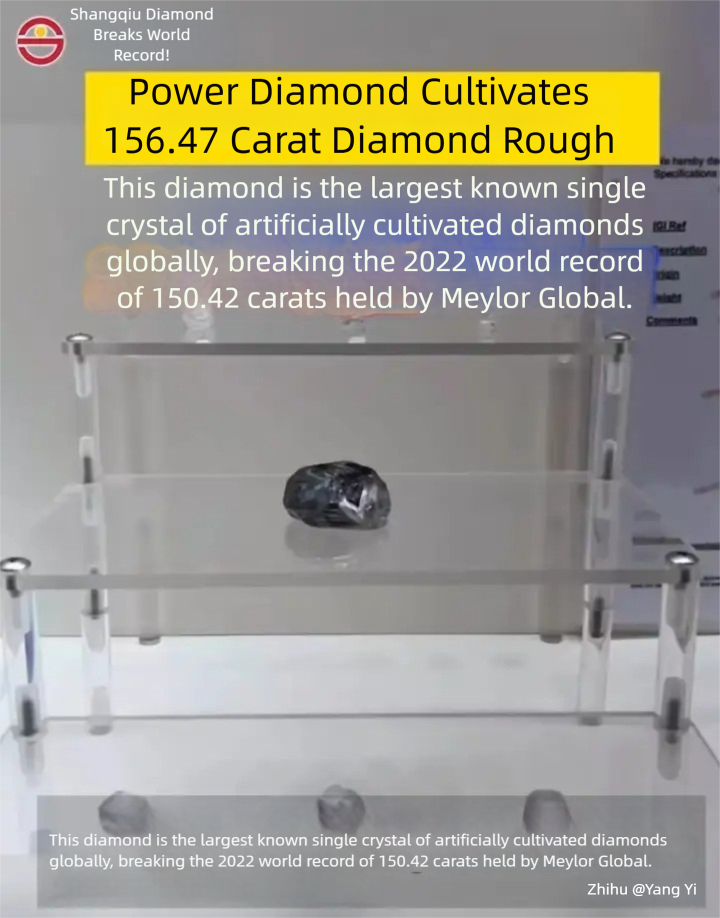 The world's largest lab-grown diamond