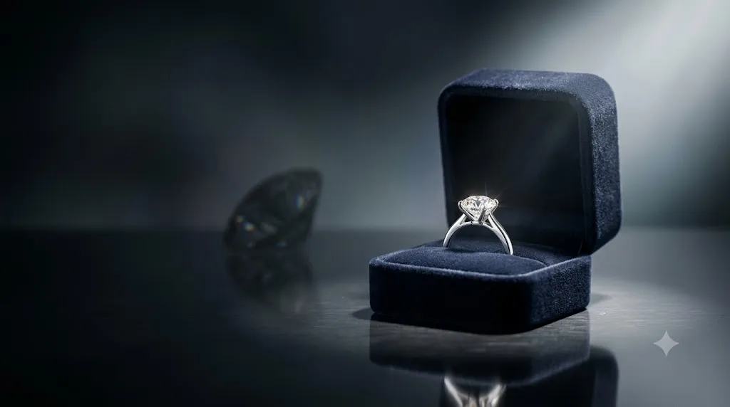A retail shift from moissanite to lab-grown diamonds featuring Charles and Colvard bankruptcy